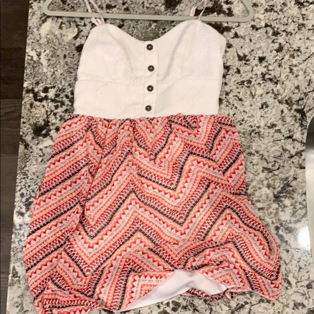 Three pink hearts dress- Trixxi